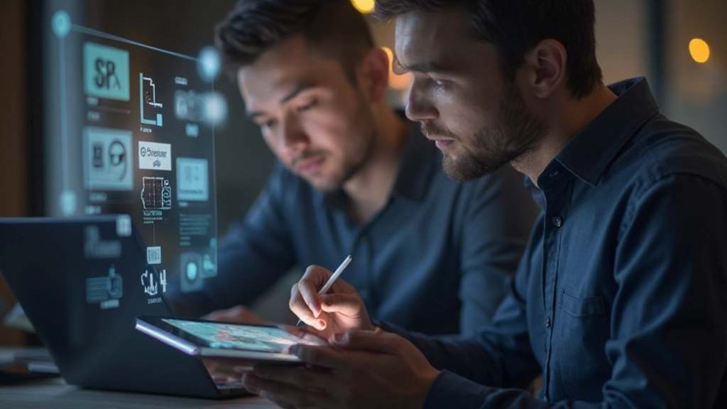 Дизайнер работает над интерфейсом приложения, адаптированным для казахстанских пользователей